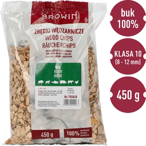 Dižskābarža kūpināšanas/grilēšanas šķelda, 450 g, kl.10 - 3