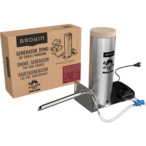 dragON komplekts kūpinātavai - elektriskie moduļi ar digitālo kontrolieri un dūmu ģeneratoru JET 1 LONG - 21