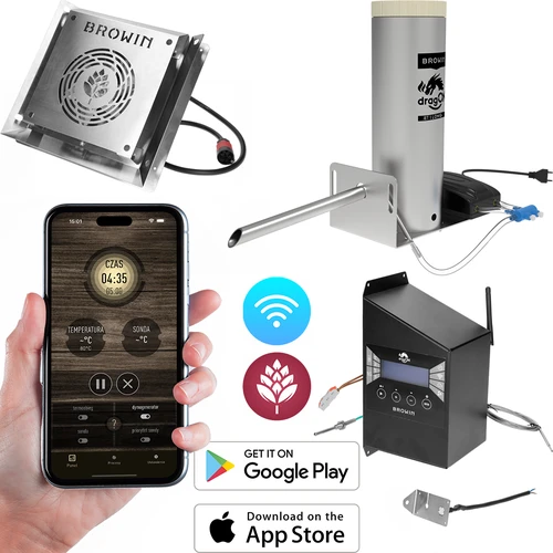 dragON komplekts kūpinātavai - IQ moduļi ar Wi-Fi un dūmu ģenerators JET 1 LONG