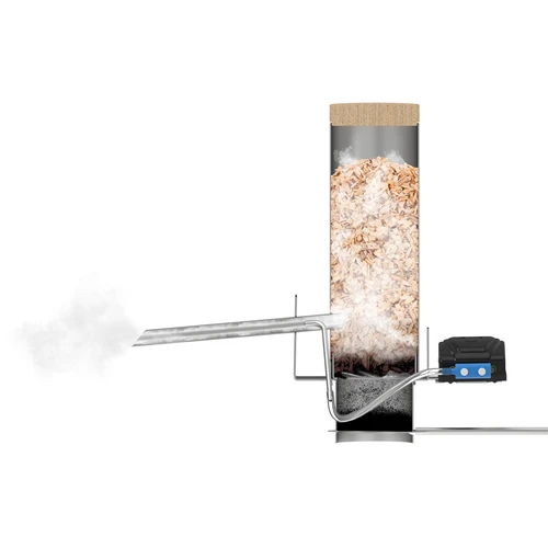 dragON komplekts kūpinātavai - IQ moduļi ar Wi-Fi un dūmu ģenerators JET 2 LONG ar pelnu trauku - 9