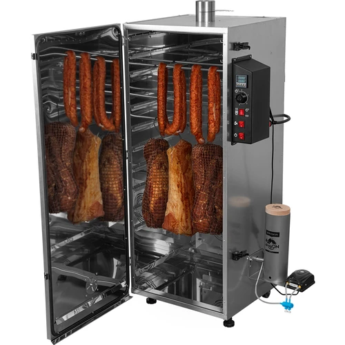 dragON tērauda kūpinātava 220 L – ar digitālo kontrolieri - 4