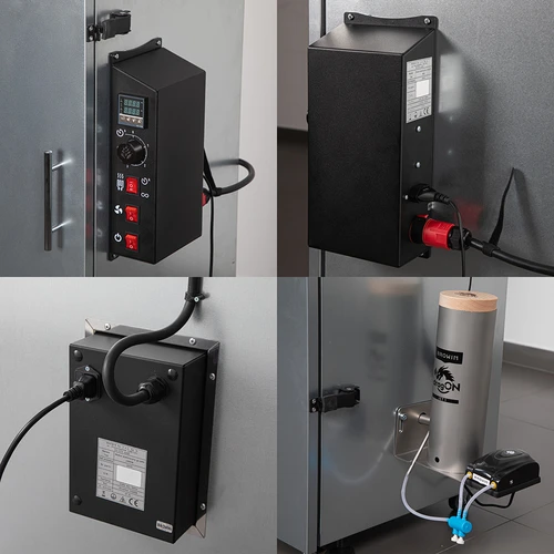 dragON tērauda kūpinātava 220 L – ar digitālo kontrolieri - 5