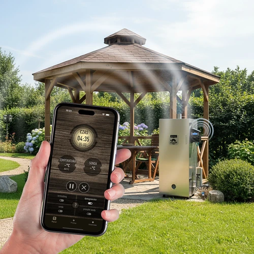 dragON tērauda kūpinātava 220 L, IQ – ar Wi‑Fi vadības bloku - 12