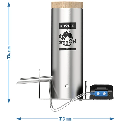 Dūmu ģenerators dragON Jet 1 ar elektrisko gaisa sūkni dragON Air - 8