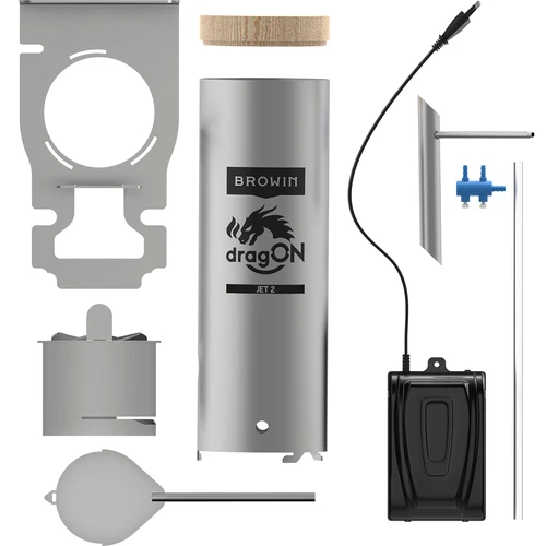 Dūmu ģenerators dragON JET 2 ar pelnu atvilktni un sūkni - 6