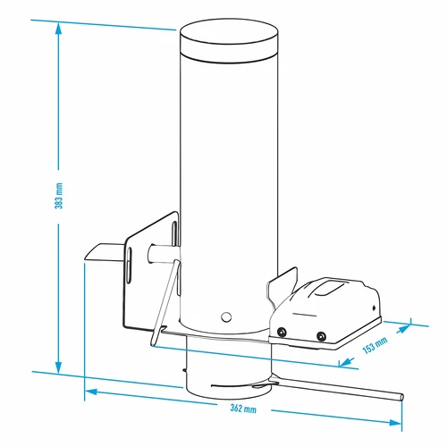 Dūmu ģenerators dragON JET 2 ar pelnu atvilktni un sūkni - 8