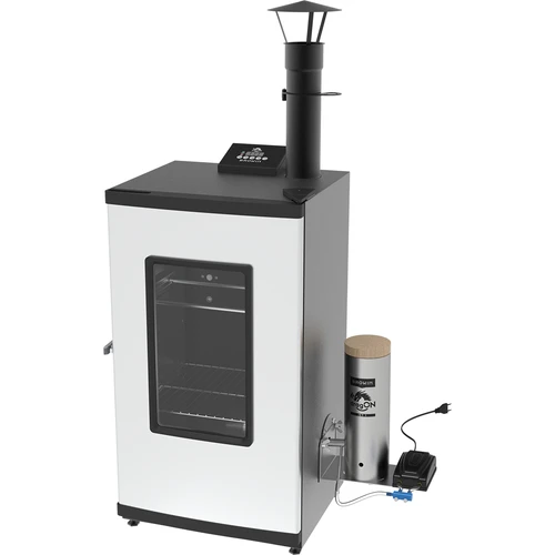 Elektriskā kūpinātava - dragON ar dūmu ģeneratoru, digitālā, 65 l - 3