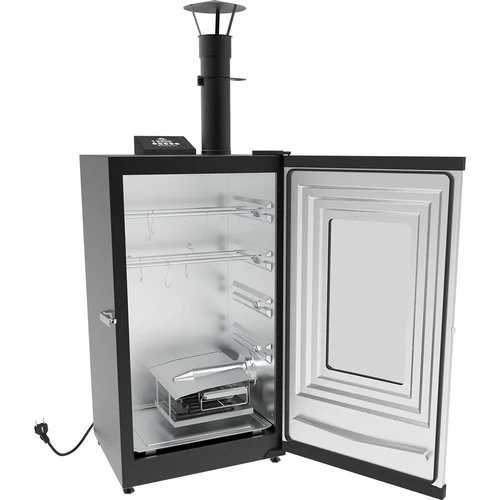 Elektriskā kūpinātava - dragON ar dūmu ģeneratoru, digitālā, 65 l - 5