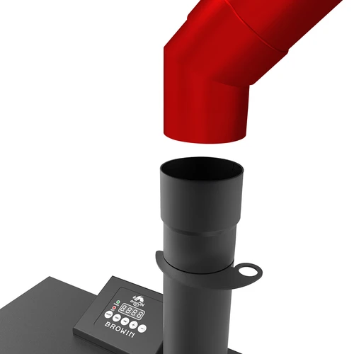 Elektriskā kūpinātava - dragON ar dūmu ģeneratoru, digitālā, 65 l - 34