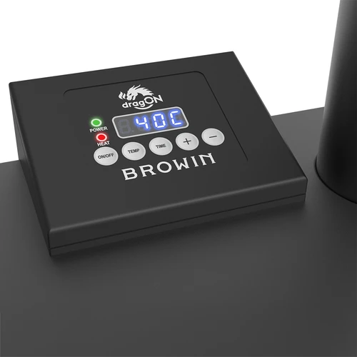Elektriskā kūpinātava dragON ar mobilo pamatni - 19