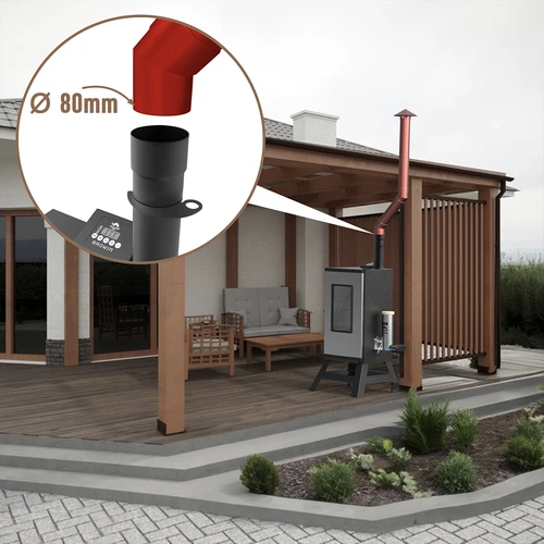 Elektriskā kūpinātava dragON ar mobilo pamatni - 32