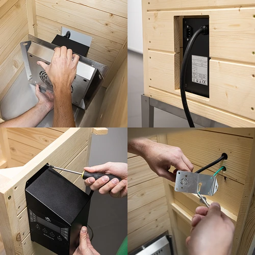 Elektrisko moduļu komplekts ar Wi‑Fi kontrolieri – dragON IQ 1,5 kW, dārza kūpinātavām - 5