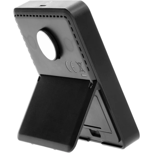 Elektroniskais istabas termometrs, melns - 5