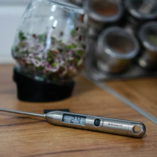 Elektroniskais virtuves termometrs (-40°C līdz +300°C) no tērauda - 3