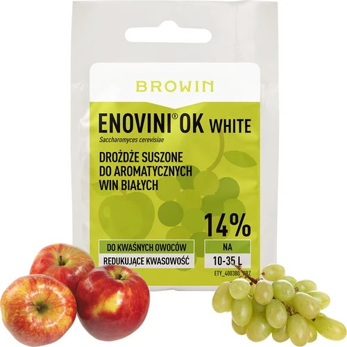 Enovini® OK WHITE - vīna raugs, kas samazina skābumu, 7 g - 4