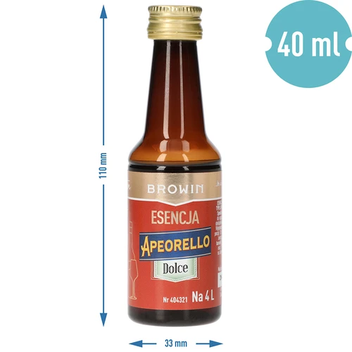 Esence Apeorello Dolce 4 litriem, 40 ml - 7