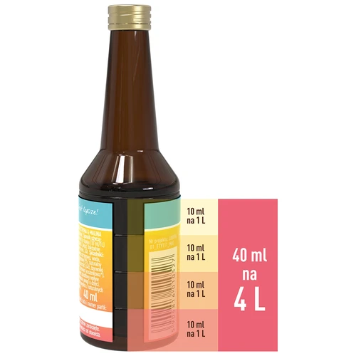 Esence ar citronu-aveņu garšu - 40 ml, uz 4L - 5