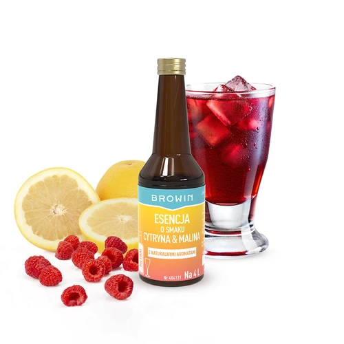 Esence ar citronu-aveņu garšu - 40 ml, uz 4L - 3