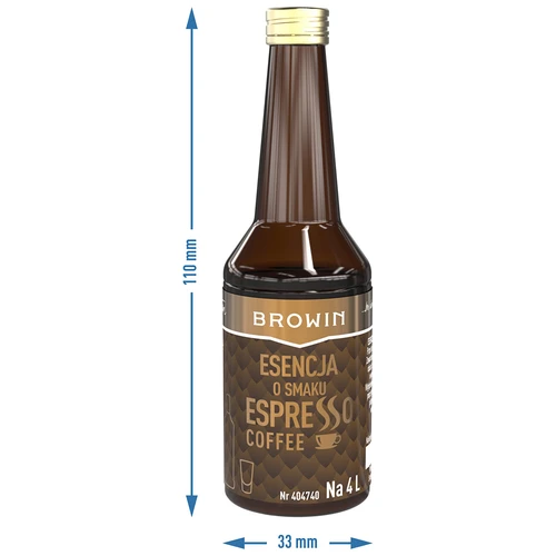 Espresso garšas esence, 40 ml, uz 4 L - 6