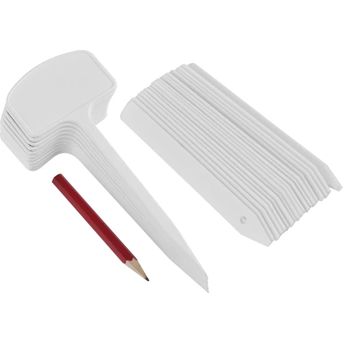 Etiķetes augu marķēšanai + zīmulis mix 10+20 gab.