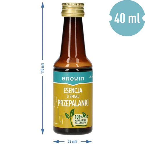 Garšas esence - przepalanka uz 0,5 L - 40 ml - 8