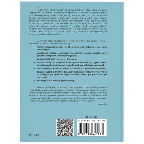 Grāmata "Destilātu izgatavošana no A līdz Z" (poļu valodā) - 2