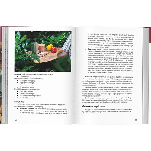 Grāmata "Šķiņķa vārītājs - kulināro iespēju meistars, Receptes" (grāmata poļu valodā)" - 6