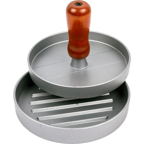 Hamburgeru prese - alumīnija, diametrs 12 cm