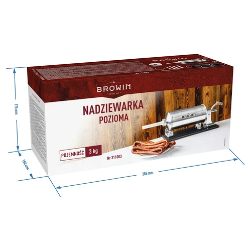Horizontālais desu pildītājs 3 kg - 12