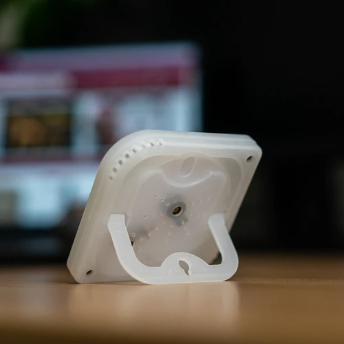 Iekštelpu bimetāla termometrs ar higrometru (-20 līdz +50°C), balts - 9