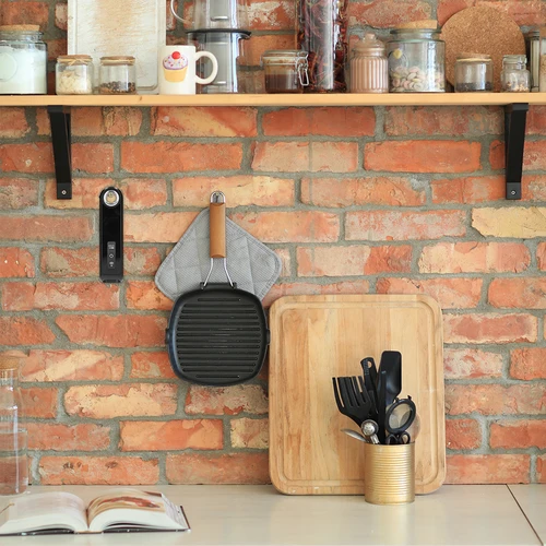 Infrasarkanais virtuves termometrs, kompakts, ar salokāmu zondi - 15