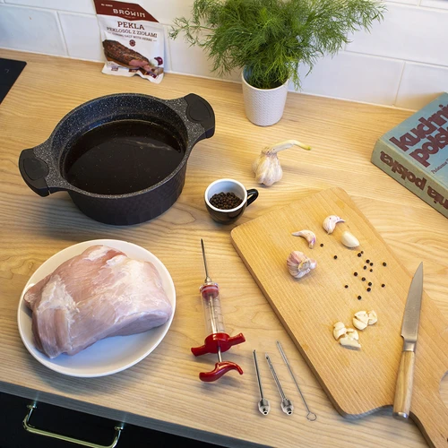 Injekcijas šļirce 30ml + 3 adatas + tīrītājs - 10