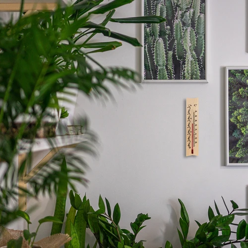 Istabas termometrs ar rakstu (-20°C līdz +50°C) 18 cm - 5