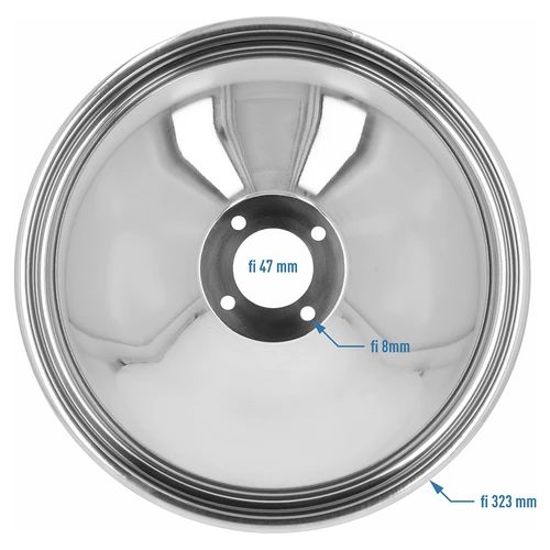 Izliekts vāks 18L tērauda tvertnei - 4