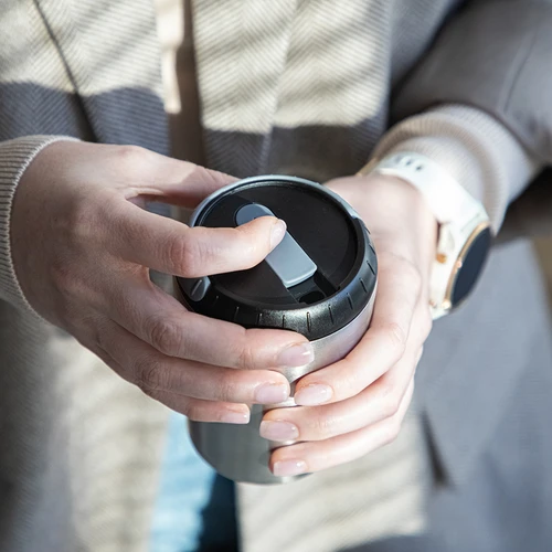 Kafijas dzirnaviņas - elektriskas, dzirnakmeņu tipa, ar kafijas pagatavotāju un krūzi - 19