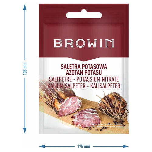 Kālija nitrāts (salpetris) gaļas peklēšanai, 20 g - 7