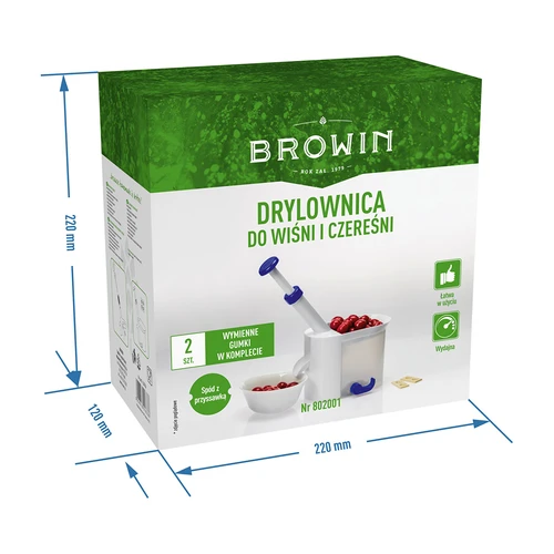 Kauliņu izņēmējs skābajiem un saldajiem ķiršiem - 9