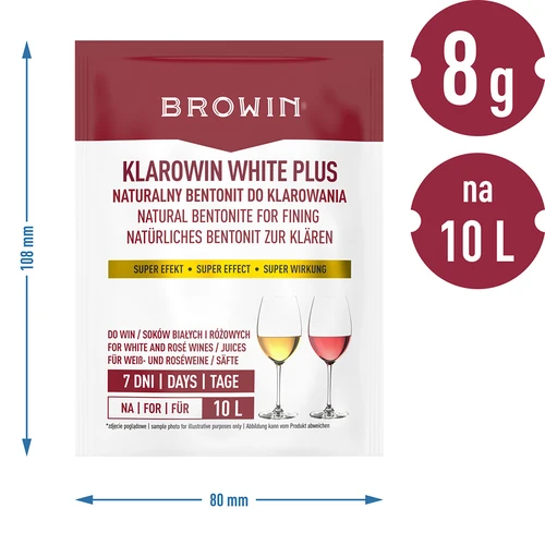 Klarowin White Plus - dzidrināšanas līdzeklis 8 g - 5