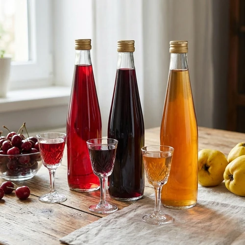 Kluba pudele 500 ml ar zelta skrūvējamo vāciņu, komplekts 6 gab. - 8