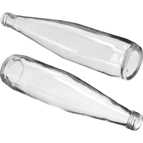 Kluba pudele 500 ml ar zelta skrūvējamo vāciņu, komplekts 6 gab. - 6