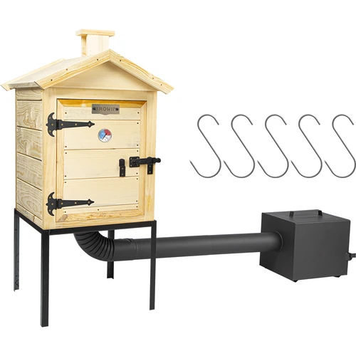 Koka kūpinātava 60 cm, ar kurtuvi - 2