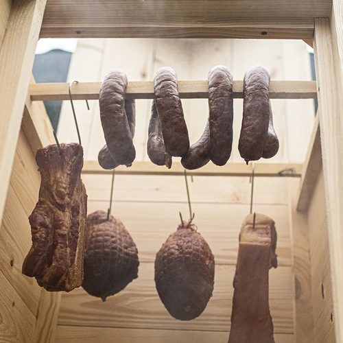 Koka kūpinātava 60 cm, ar kurtuvi - 11