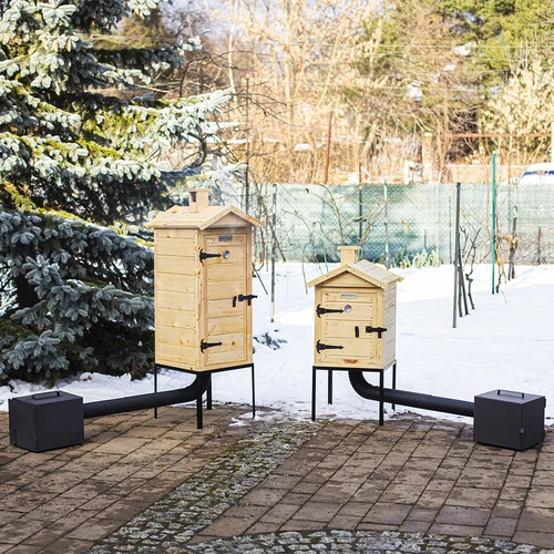 Koka kūpinātava 60 cm, ar kurtuvi - 14