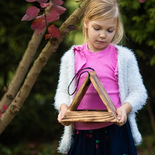 Koka putnu barotava - trīsstūrveida - 9