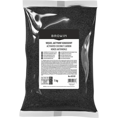 Kokosriekstu aktivētā ogle 1 kg
