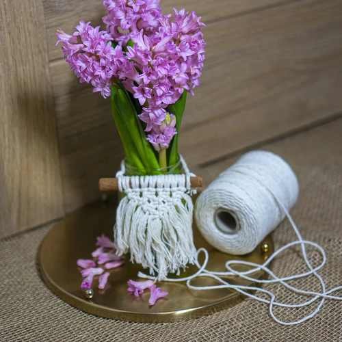 Kokvilnas desu aukla, balta (240°C) 145 m - 5