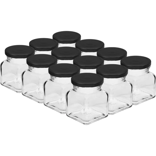 Komplekts 12 x 120 ml burkas + 30 etiķešu garšvielu marķēšanai - 2