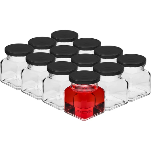 Komplekts 12 x 120 ml burkas + 30 etiķešu garšvielu marķēšanai - 3