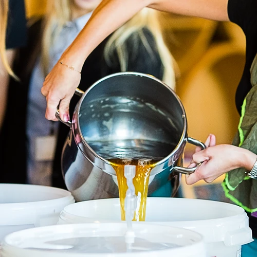 Komplekts alum – ar poļu apiņiem apiņots, 20 L - 8