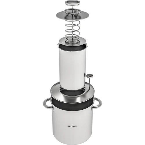 Komplekts ar ūdens apvalku — šķiņķvārāmais trauks 1,5 kg + katls - 2